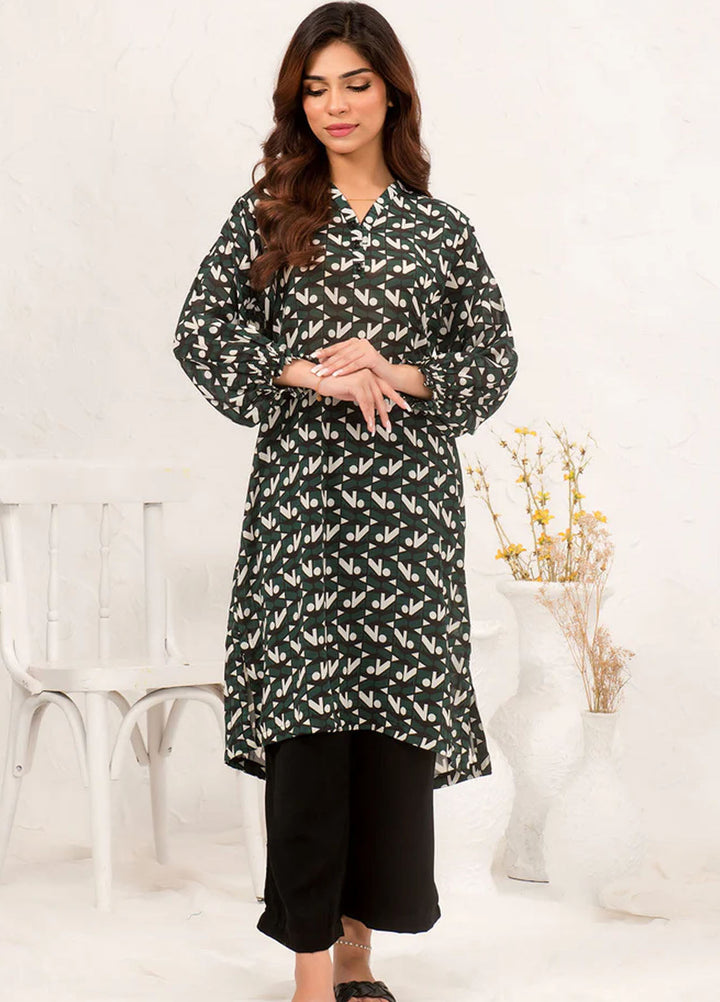 Ochre Pret Printed Georgette 2 Piece SOWC-03