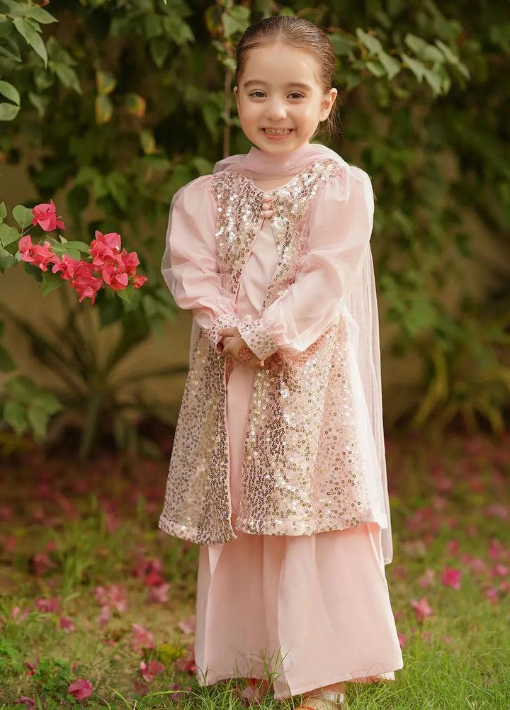 Ochre Pret Sequence Net 3 Piece Suit INSHD-08