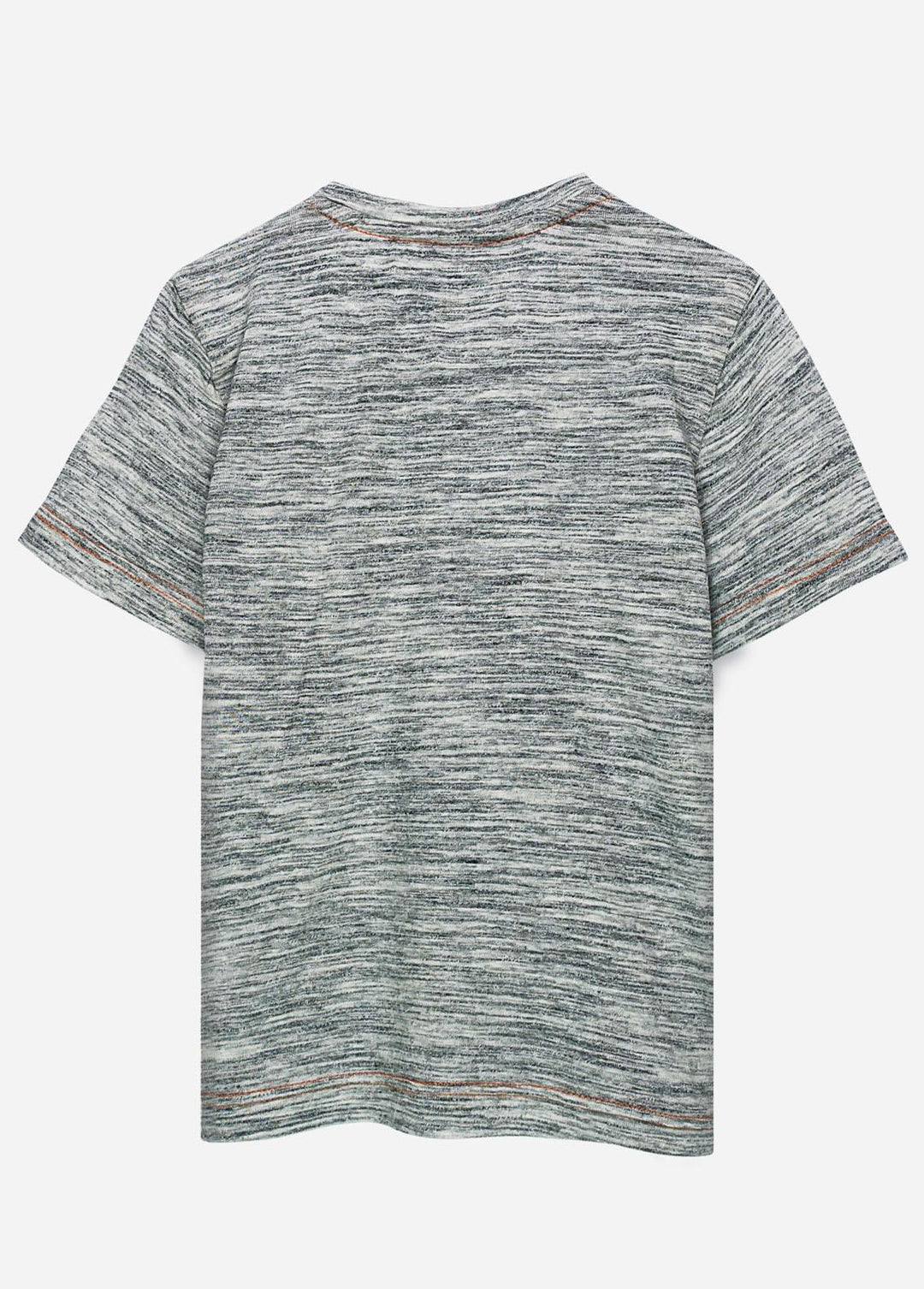 Brumano Cotton Casual Boys T-Shirts -  Off White Injected Short Sleeve Casual T-Shirt
