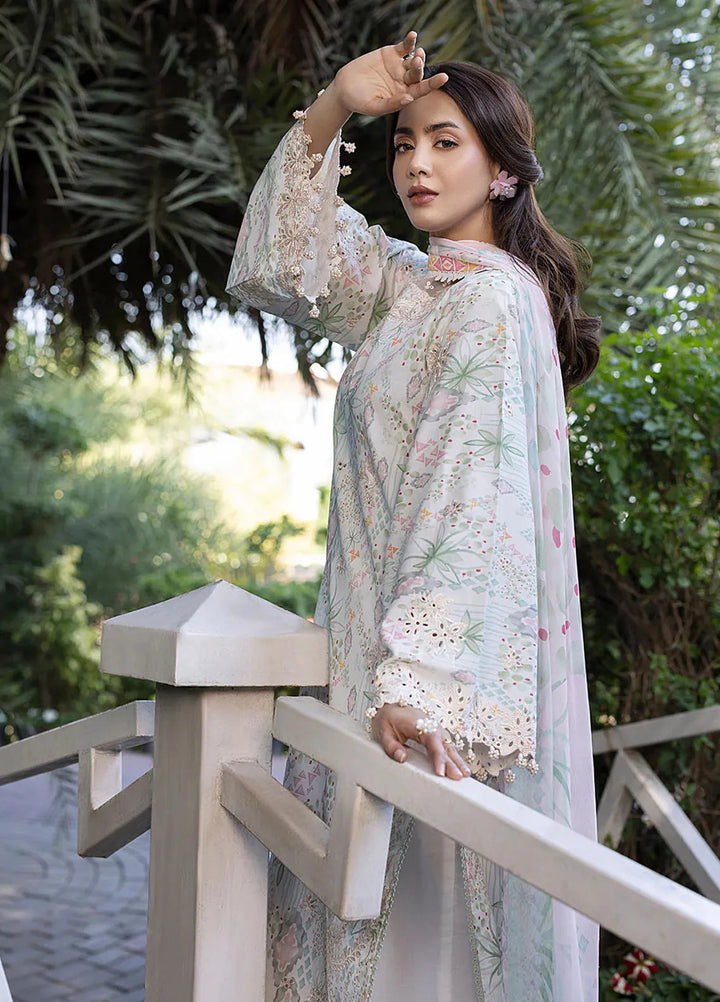 Oh Spring by Izel Embroidered Cotton Suits Unstitched 3 Piece Cleo - Summer Collection