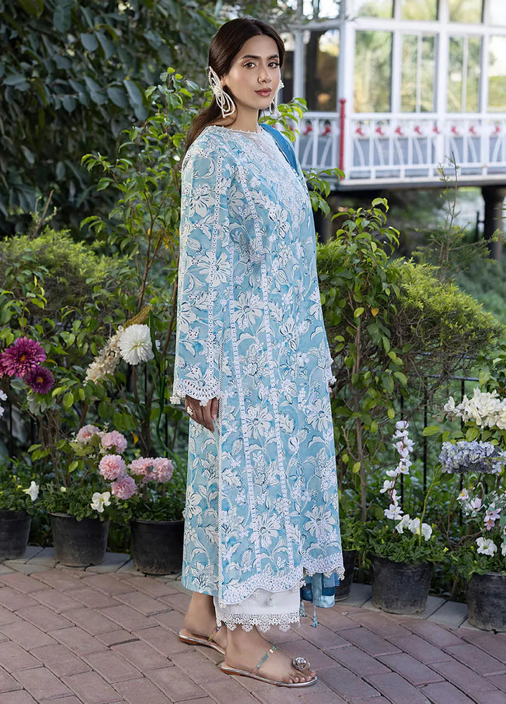 Oh Spring by Izel Embroidered Cotton Suits Unstitched 3 Piece Pearl - Summer Collection