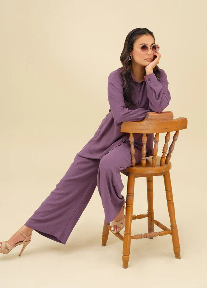 Old Money by Apricocia Pret Textured Crepe 2 Piece Suit Celestial Charm