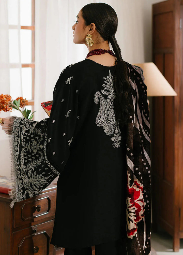 Olivia by Bin Ilyas Embroidered Kotrai Suit Unstitched 3 Piece BI24O 523 B - Winter Collection