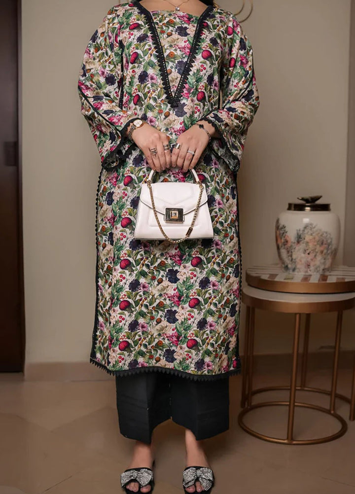 Ombrella Pret Embroiderd Lawn 2 Piece Suit Cherry Floral