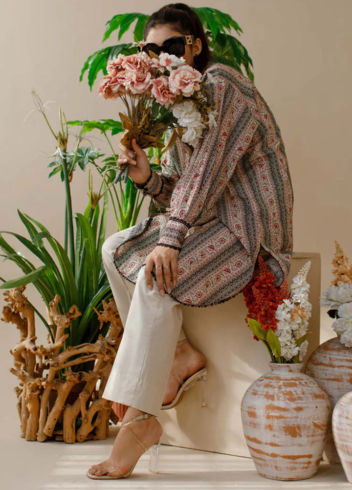 Ombrella Pret Embroiderd Lawn 2 Piece Suit Floral