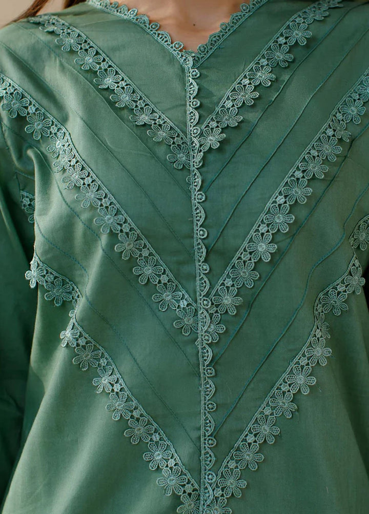 Ombrella Pret Embroiderd Lawn 2 Piece Suit Petal