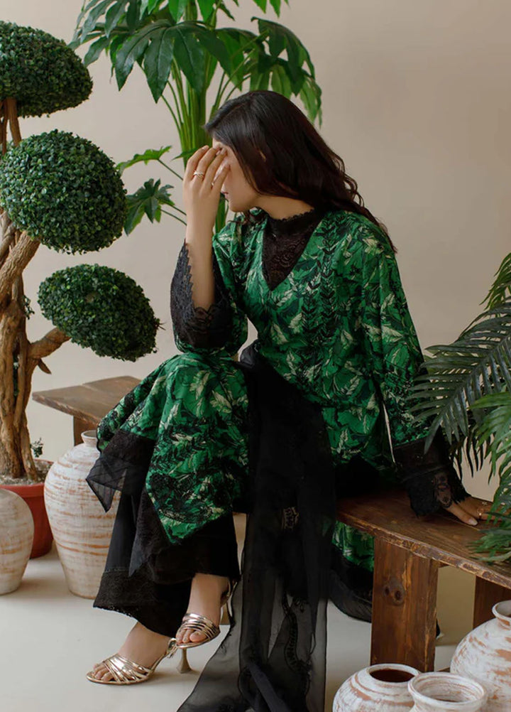 Ombrella Pret Embroiderd Lawn 3 Piece Suit Garden Glam