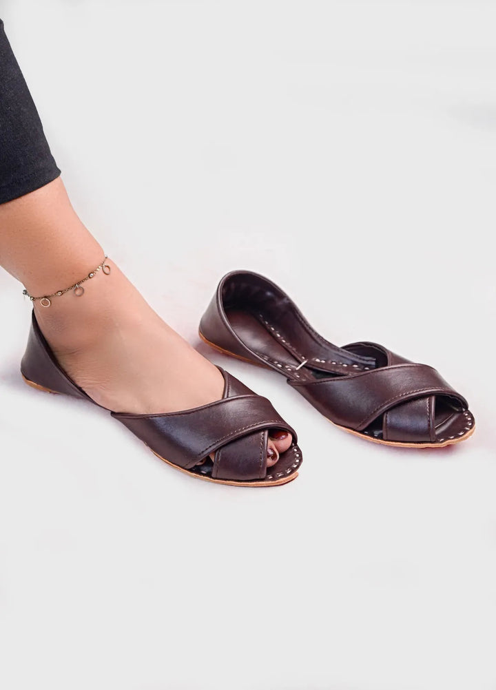 On Your Feets Women Khussa Noor-e-Kohsaar Brown