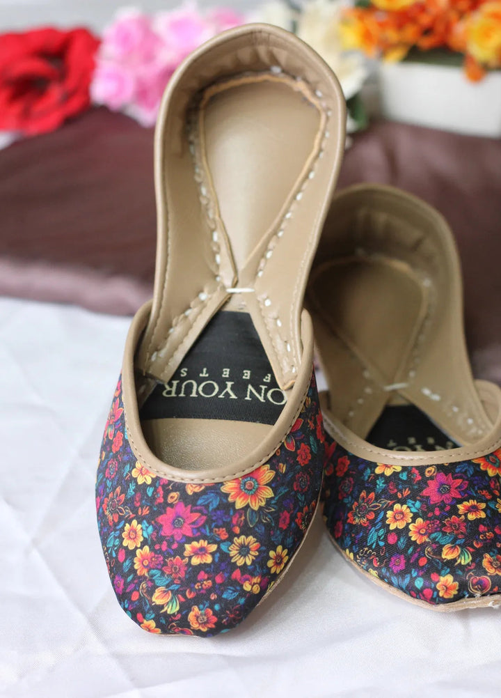 On Your Feets Women Khussa Wildflower Waltz