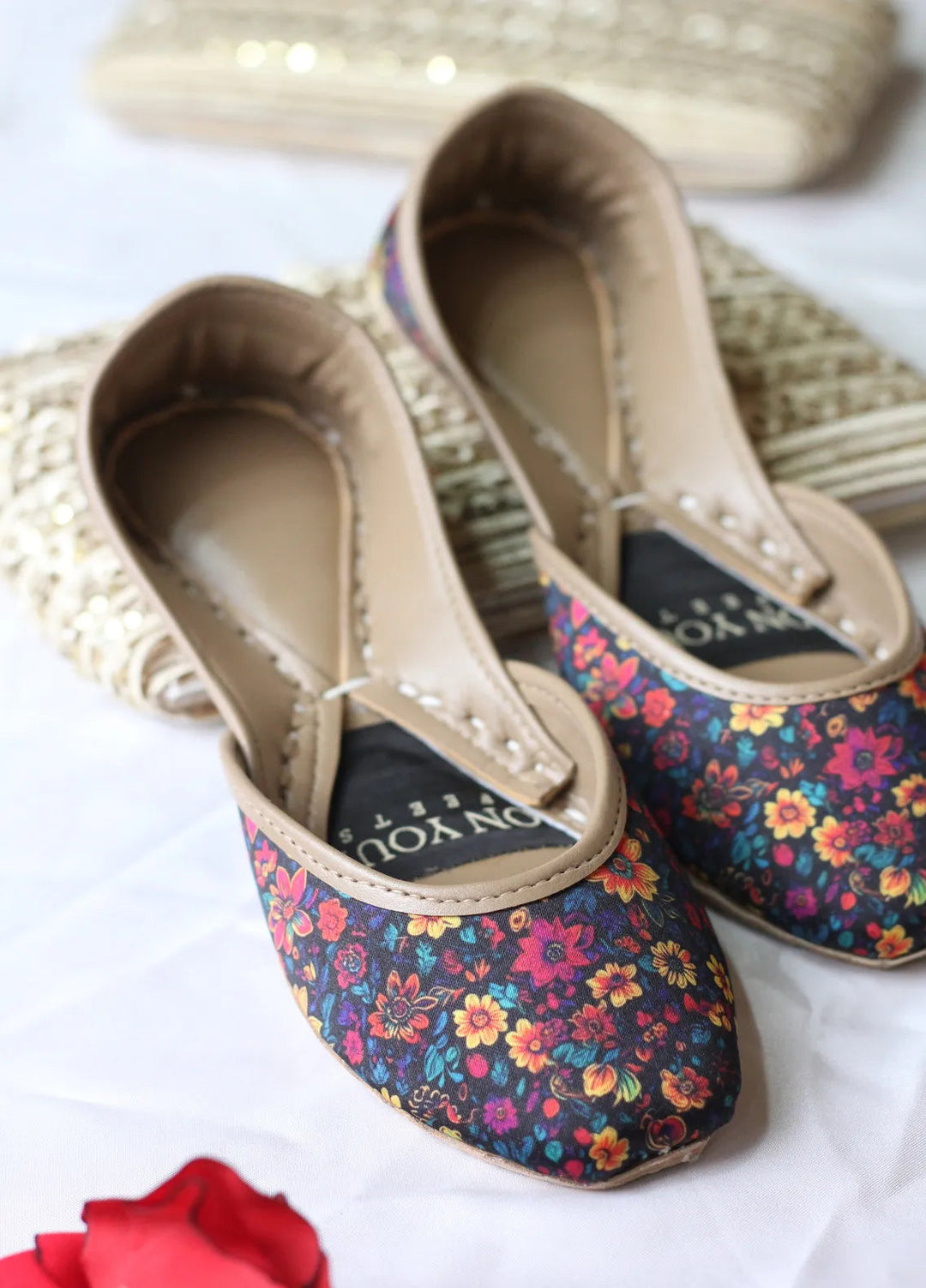 On Your Feets Women Khussa Wildflower Waltz