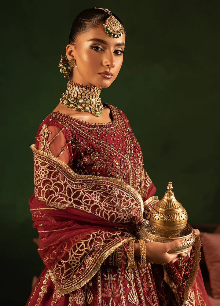 Onora by Diara Couture Embroidered Net Suit Unstitched 4 Piece DC24OW WC-2-08 Fayra - Luxury Collection