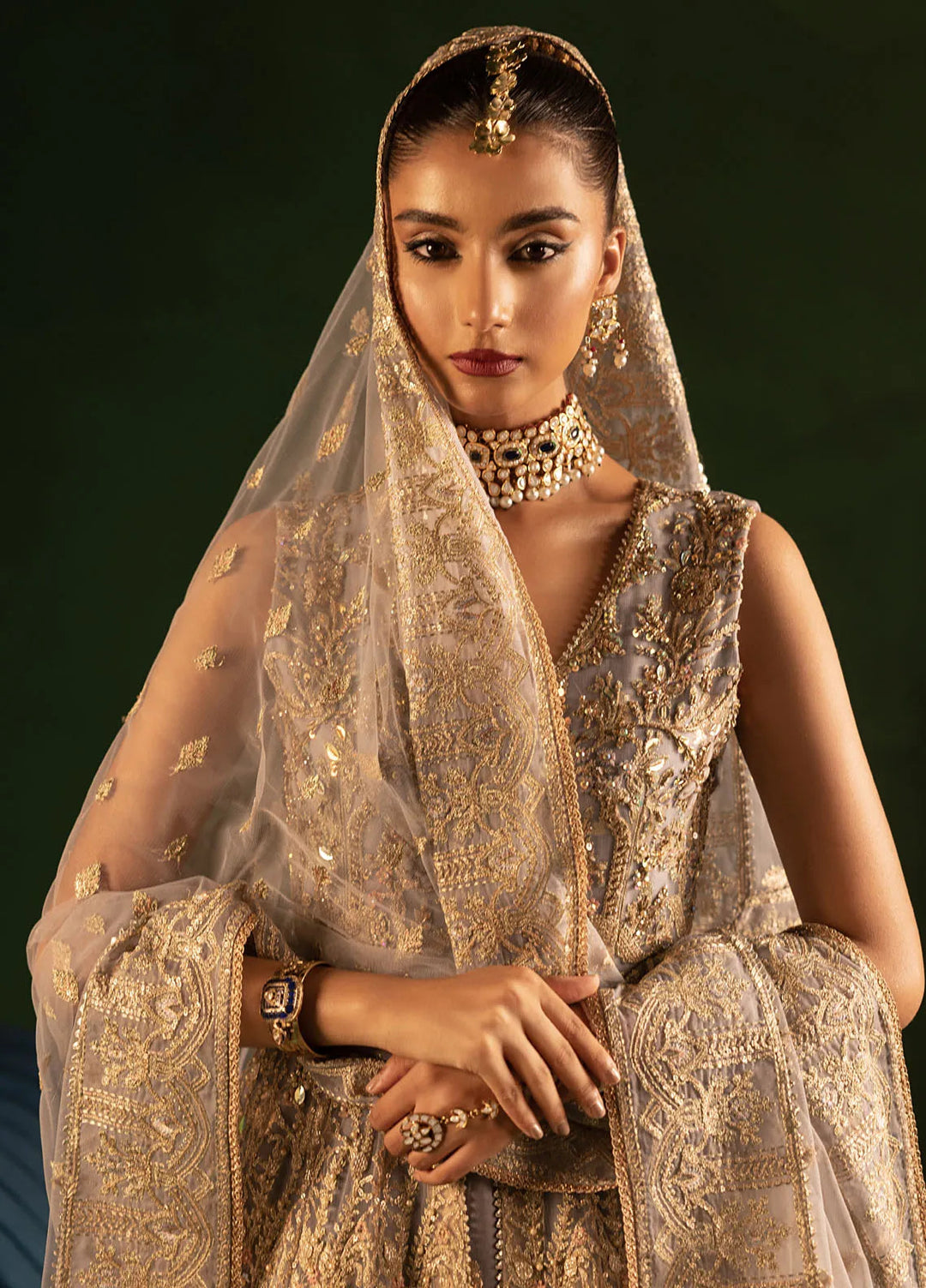 Onora by Diara Couture Embroidered Net Suit Unstitched 4 Piece DC24OW WC-2-09 Sereia - Luxury Collection