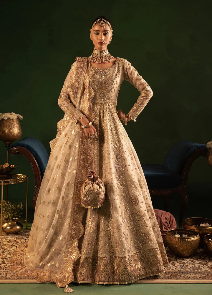 Onora by Diara Couture Embroidered Organza Suit Unstitched 4 Piece DC24OW WC-2-02 Bella - Luxury Collection