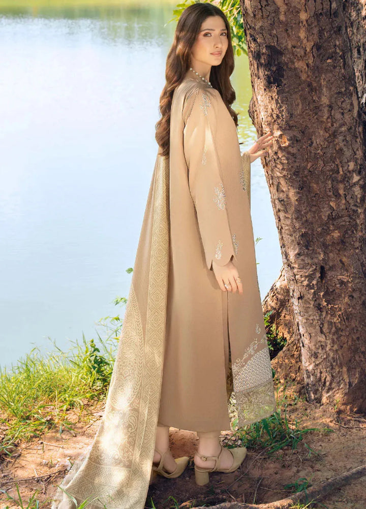 Onora By Humdum Embroidered Khaddar Suit Unstitched 3 Piece HD24O D-07 - Winter Collection