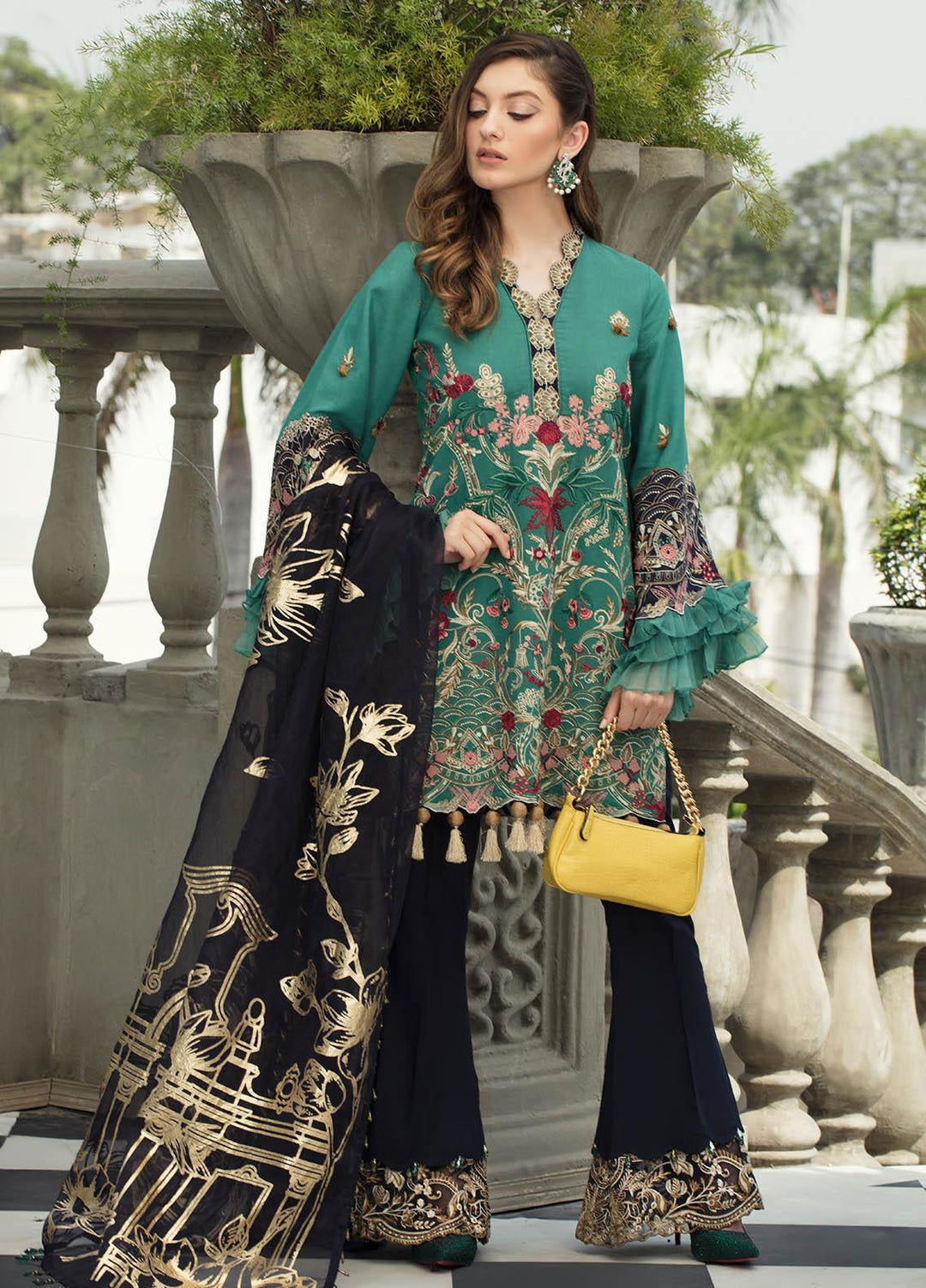 Ophelia By Epoque Embroidered Lawn Suits Unstitched 3 Piece EP21O 09 Summer Zest - Festive Collection