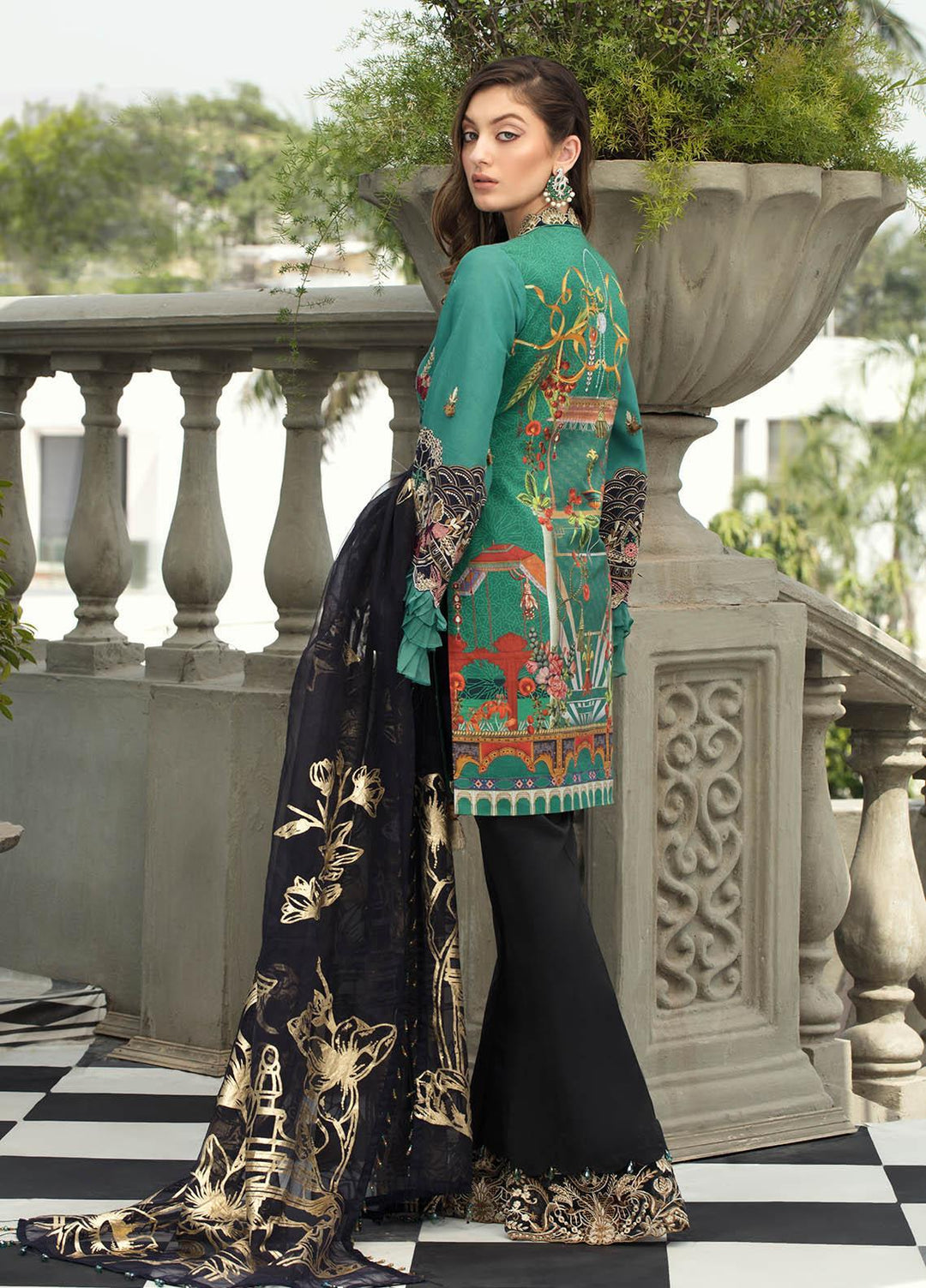 Ophelia By Epoque Embroidered Lawn Suits Unstitched 3 Piece EP21O 09 Summer Zest - Festive Collection