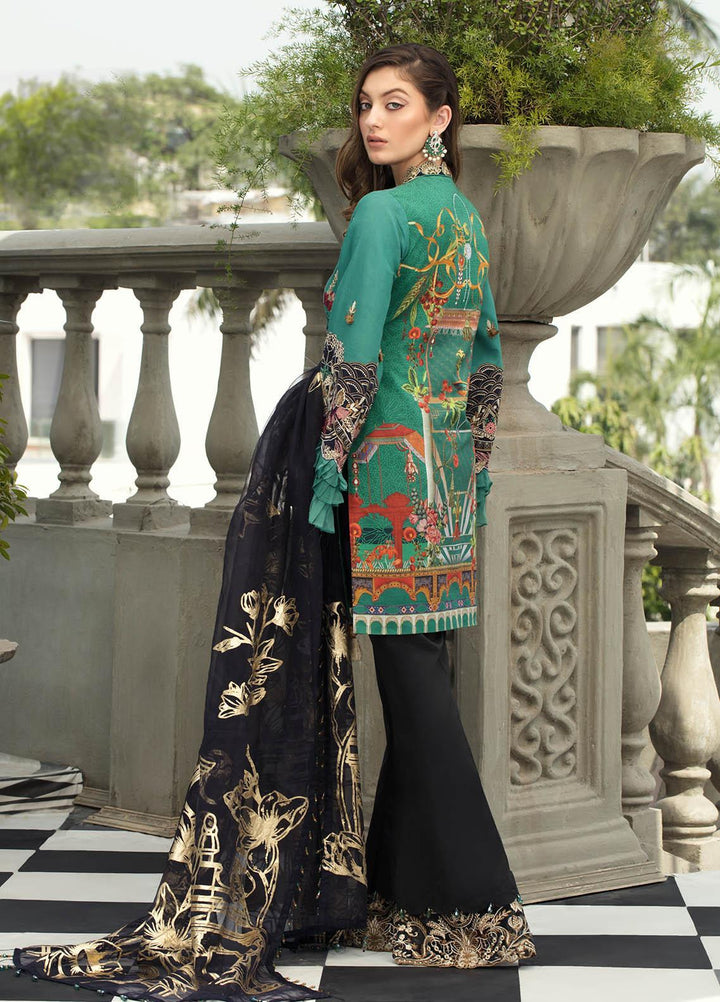 Ophelia By Epoque Embroidered Lawn Suits Unstitched 3 Piece EP21O 09 Summer Zest - Festive Collection