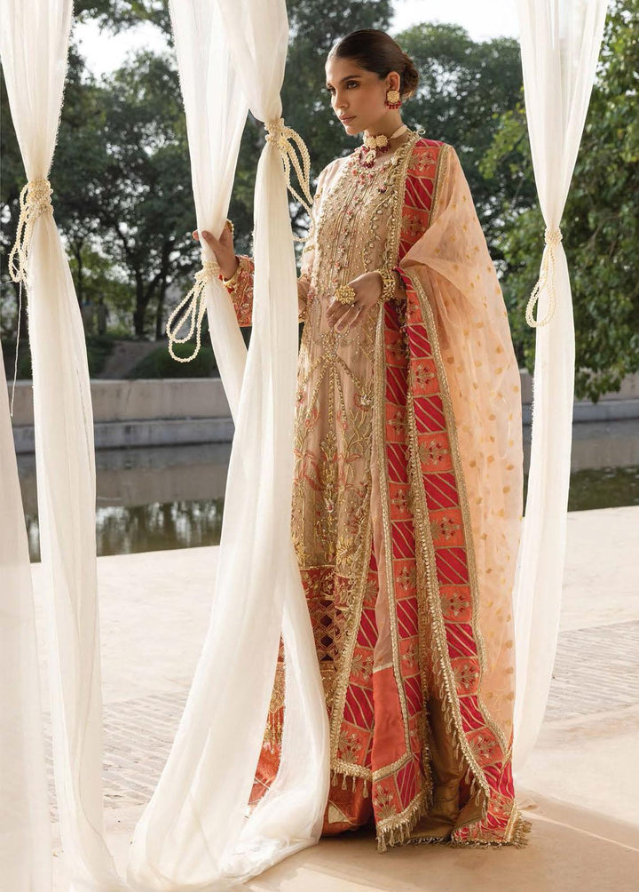 Opulence By Anaya Embroidered Chiffon Suits Unstitched 3 Piece AKC21O AC21-02 Ana - Luxury Collection