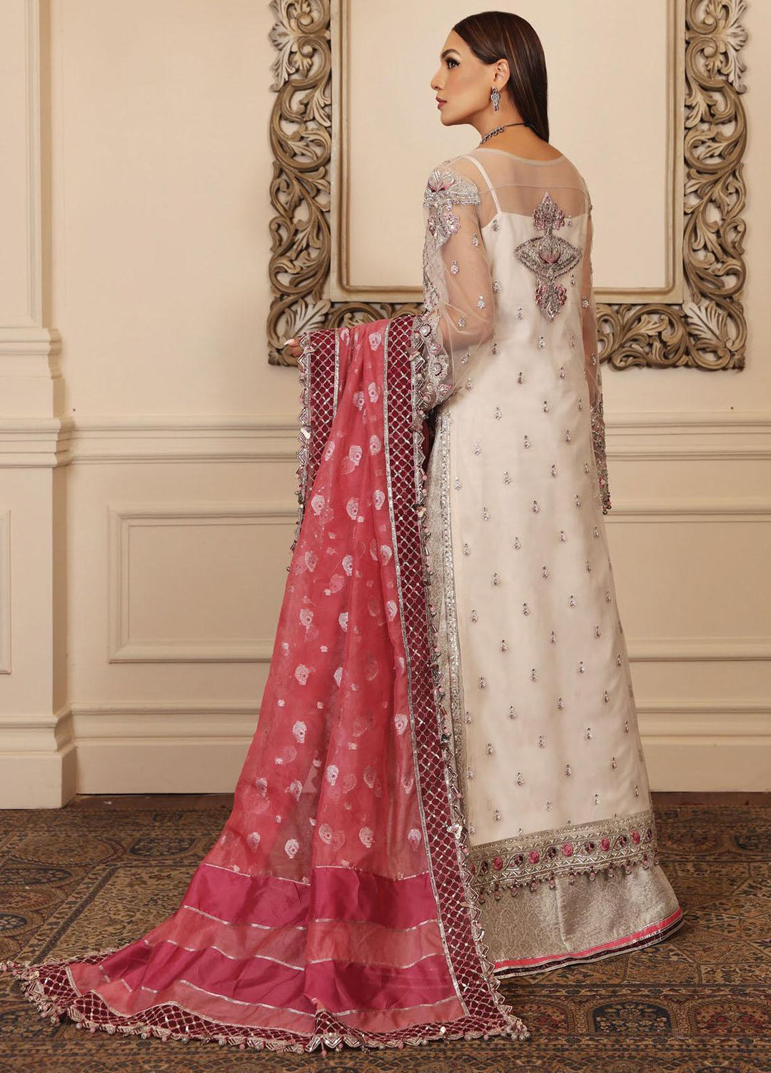 Opulence by Anaya Embroidered Chiffon Suits Unstitched 3 Piece AKC22O AC22-06-Pricilla - Luxury Collection