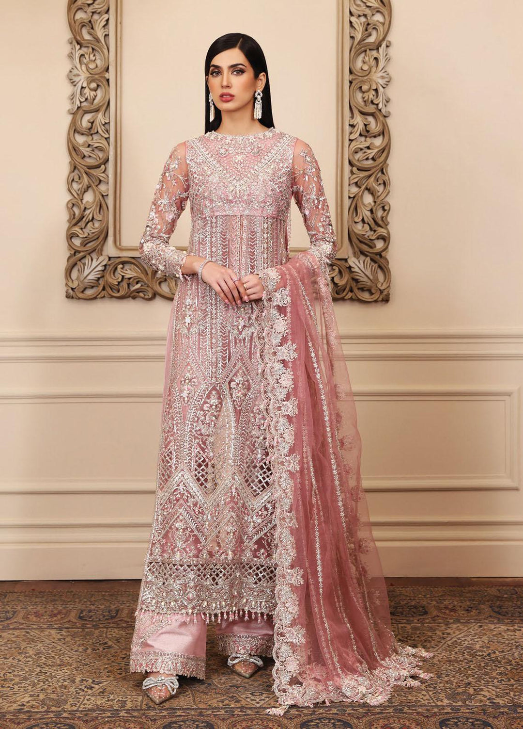 Opulence by Anaya Embroidered Chiffon Suits Unstitched 3 Piece AKC22O AC22-08-Chloe - Luxury Collection