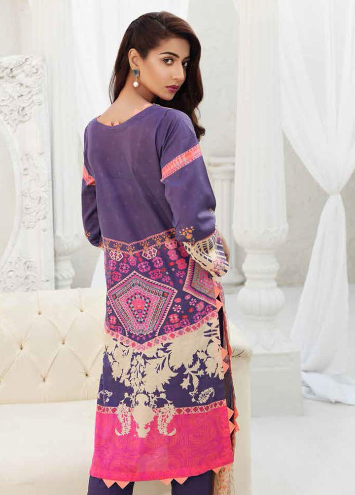 Orange Series by Charizma Embroidered Lawn Suits Unstitched 3 Piece CRZ21O 13 - Spring / Summer Collection