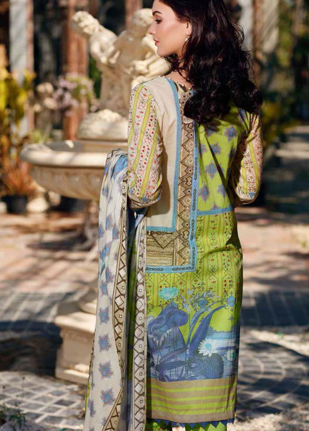 Orange Series by Charizma Embroidered Lawn Suits Unstitched 3 Piece CRZ21O 22 - Spring / Summer Collection