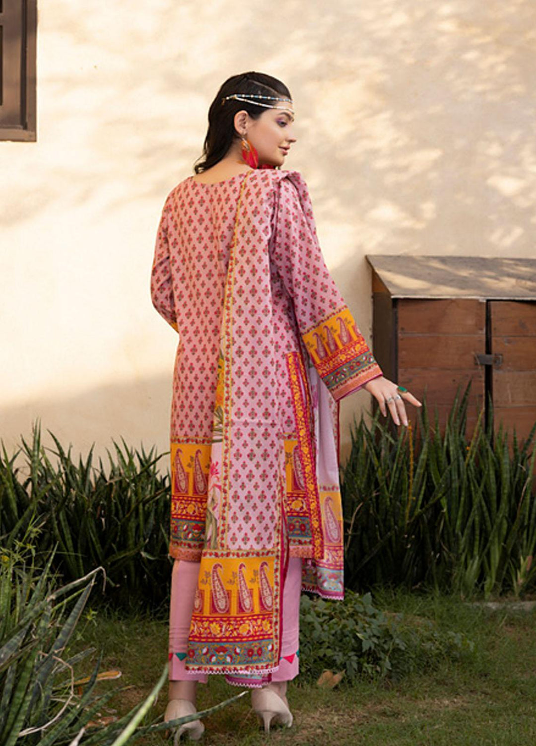 Orchid By Regalia Textiles Printed Lawn Suits Unstitched 3 Piece RGT23O D-1 - Summer Collection