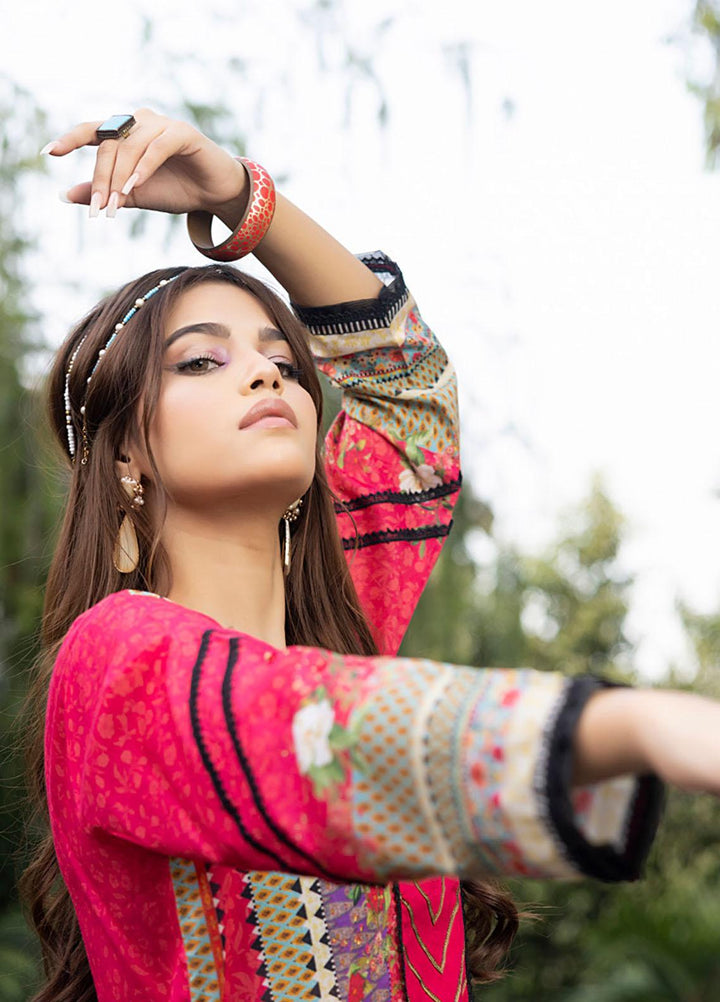 Orchid By Regalia Textiles Printed Lawn Suits Unstitched 3 Piece RGT23O D-5 - Summer Collection