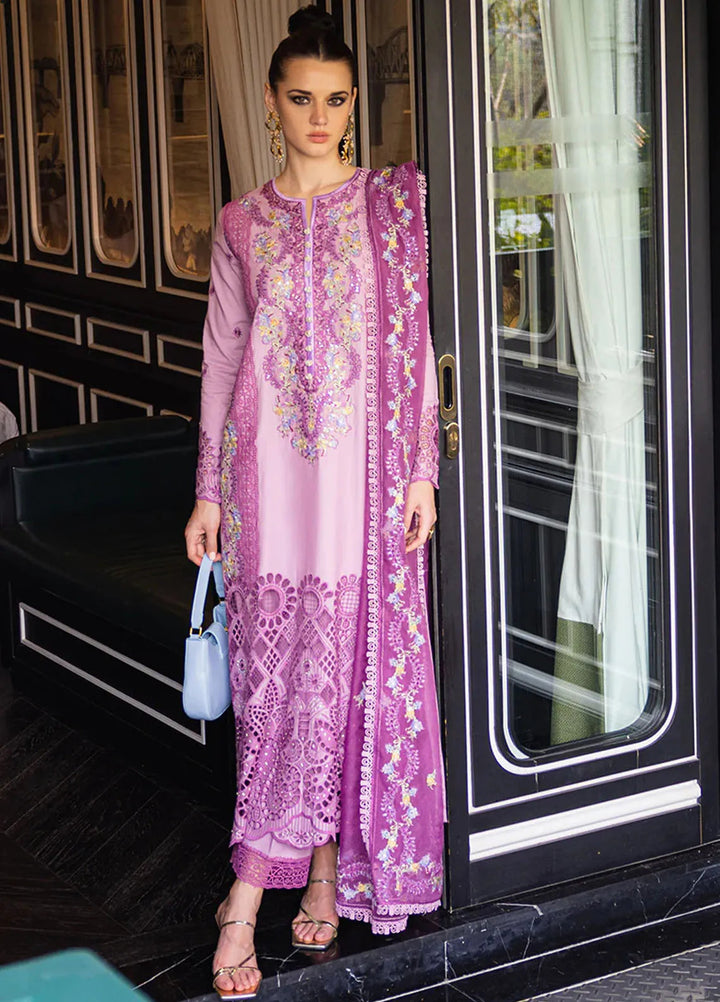 Orient Express By Mushq Embroidered Lawn Suits Unstitched 3 Piece MQ24OE D-01 Elodie - Luxury Collection