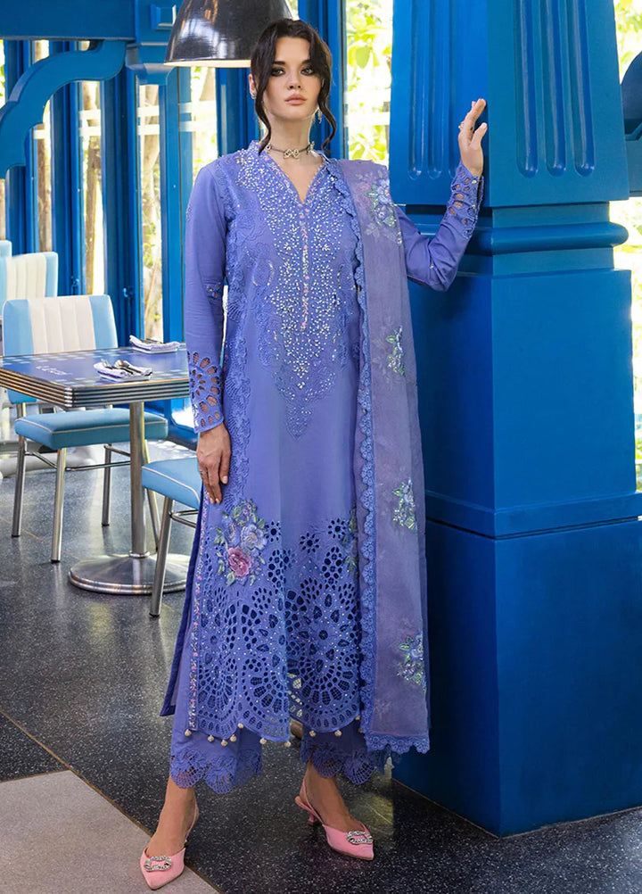 Orient Express By Mushq Embroidered Lawn Suits Unstitched 3 Piece MQ24OE D-03 Charme - Luxury Collection