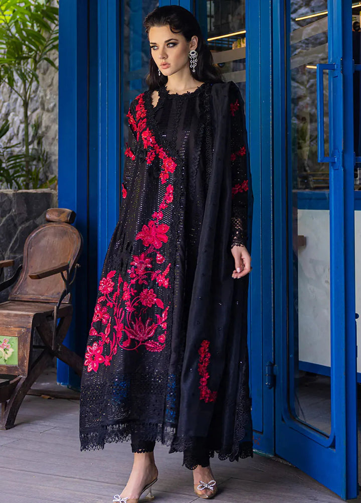 Orient Express By Mushq Embroidered Lawn Suits Unstitched 3 Piece MQ24OE D-04 Exotica - Luxury Collection