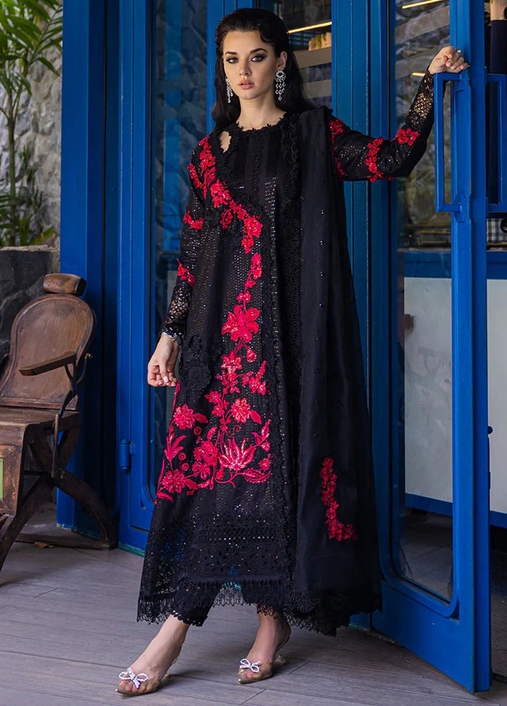 Orient Express By Mushq Embroidered Lawn Suits Unstitched 3 Piece MQ24OE D-04 Exotica - Luxury Collection