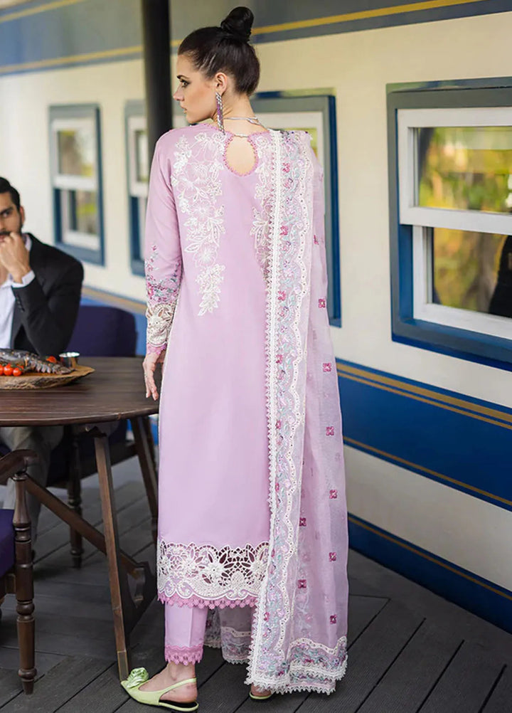 Orient Express By Mushq Embroidered Lawn Suits Unstitched 3 Piece MQ24OE D-06 Raffine - Luxury Collection