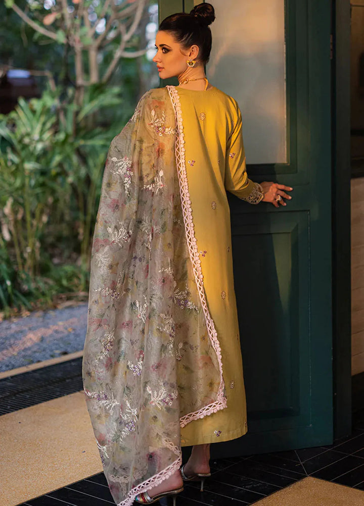 Orient Express By Mushq Embroidered Lawn Suits Unstitched 3 Piece MQ24OE D-07 Delice - Luxury Collection