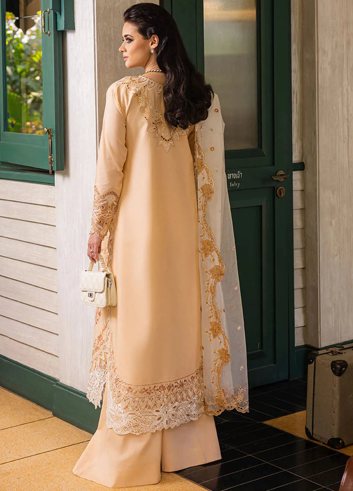 Orient Express By Mushq Embroidered Lawn Suits Unstitched 3 Piece MQ24OE D-10 Odyssey - Luxury Collection