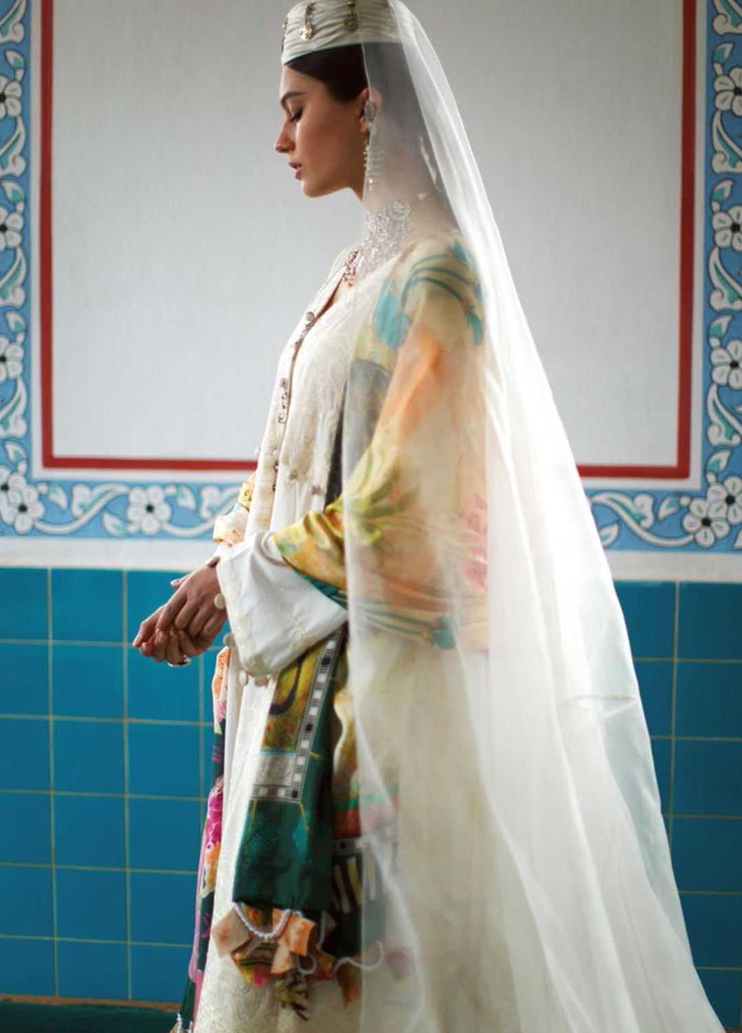 Elan Embroidered Lawn Suits Unstitched 3 Piece EL21OR EL21-15-B Aiyla - Summer Collection