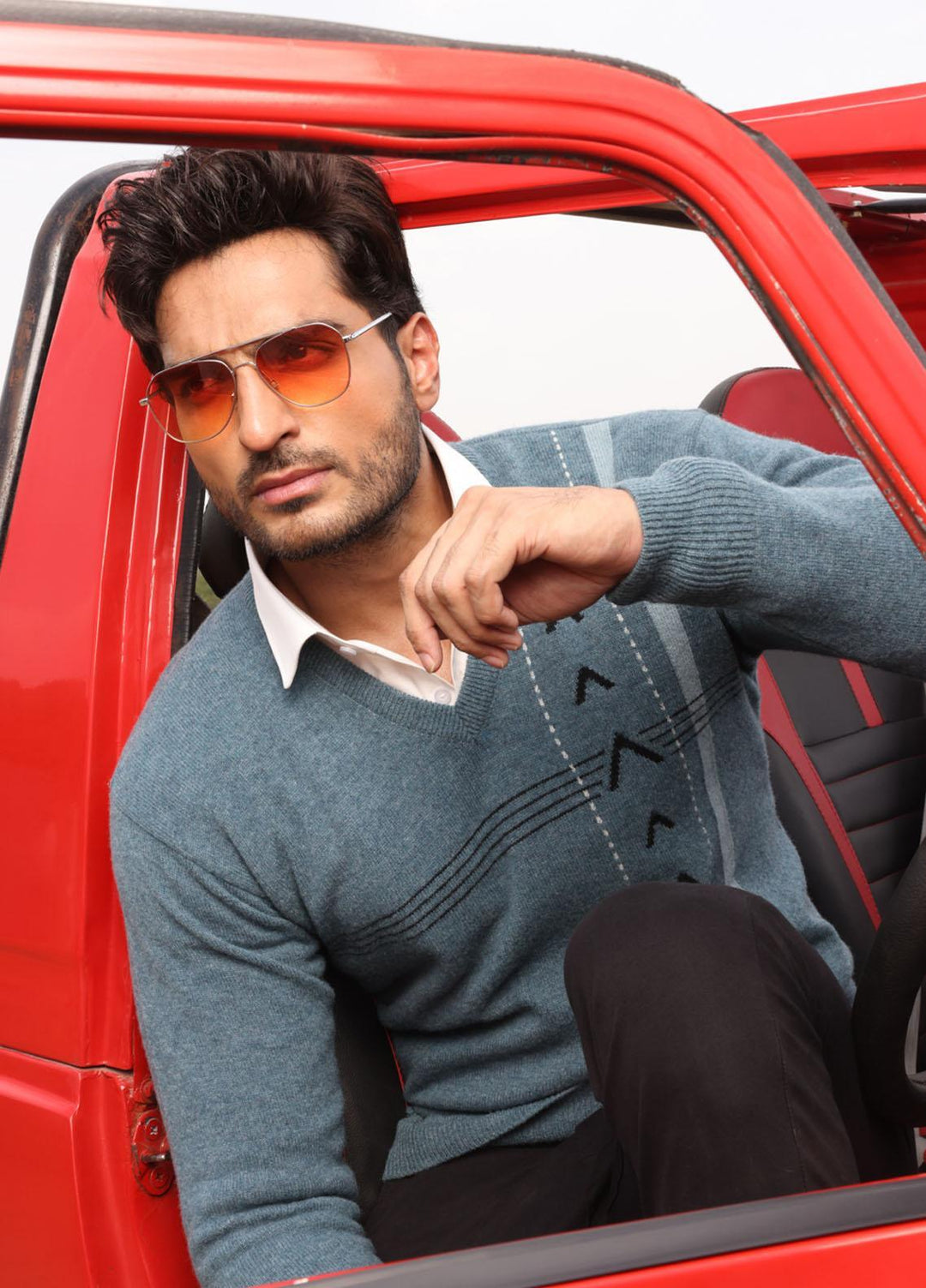 Sanaulla Exclusive Range Pashmina Shawl SU21PP MIR-07 Brown 1 Pure Pashmina Shawls