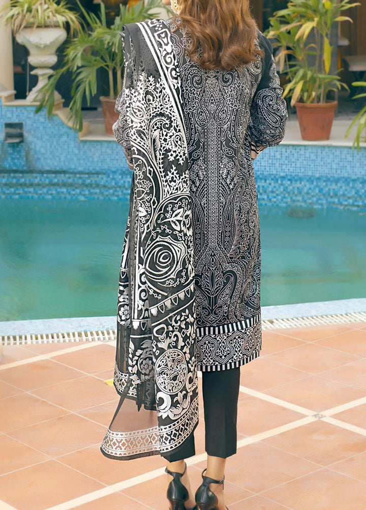 Oznur By Salitex Embroidered Lawn Suits Unstitched 3 Piece ST21-O2 00676A - Luxury Collection