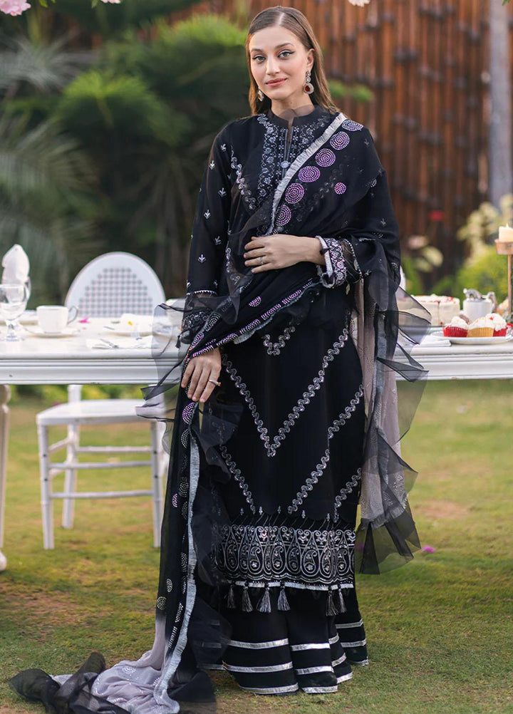 Oznur Mukesh By Salitex Embroidered Lawn Suits Unstitched 3 Piece ST23O WK-01085BUT - Festive Collection