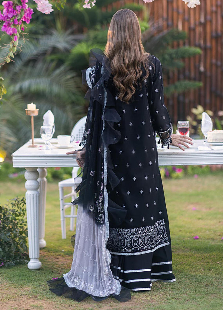 Oznur Mukesh By Salitex Embroidered Lawn Suits Unstitched 3 Piece ST23O WK-01085BUT - Festive Collection