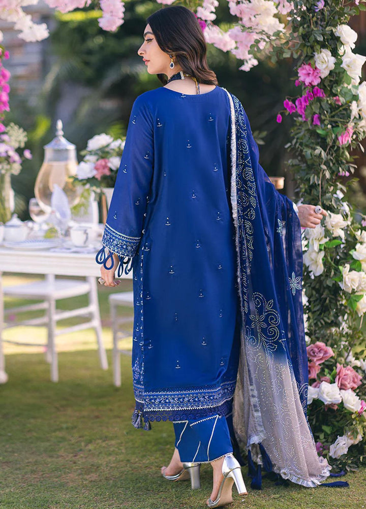 Oznur Mukesh By Salitex Embroidered Lawn Suits Unstitched 3 Piece ST23O WK-01086AUT - Festive Collection