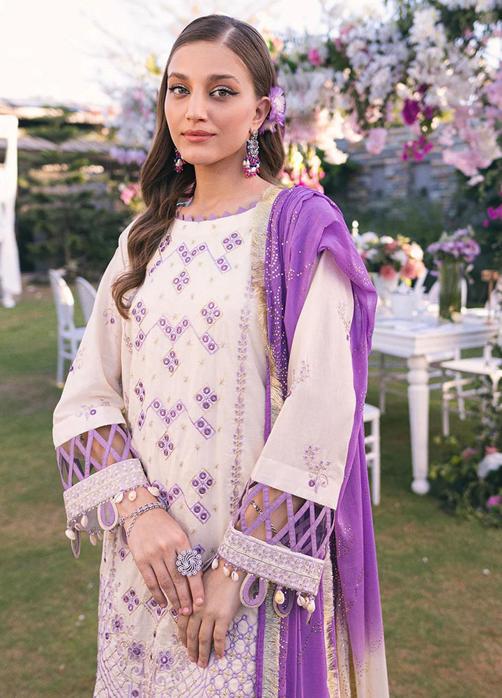 Oznur Mukesh By Salitex Embroidered Lawn Suits Unstitched 3 Piece ST23O WK-01090AUT - Festive Collection