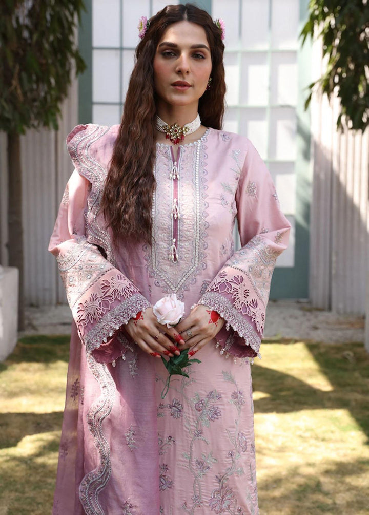 Palash By Eleshia Embroidered Lawn Suits Unstitched 3 Piece ELS23Z ABAL - Summer Collection