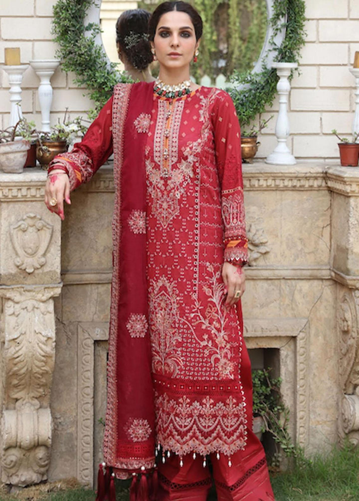 Palash By Eleshia Embroidered Lawn Suits Unstitched 3 Piece ELS23Z MARJAAN - Summer Collection