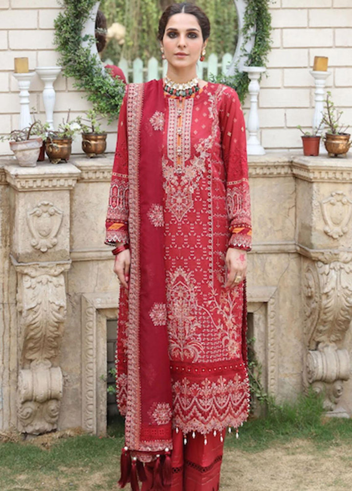 Palash By Eleshia Embroidered Lawn Suits Unstitched 3 Piece ELS23Z MARJAAN - Summer Collection