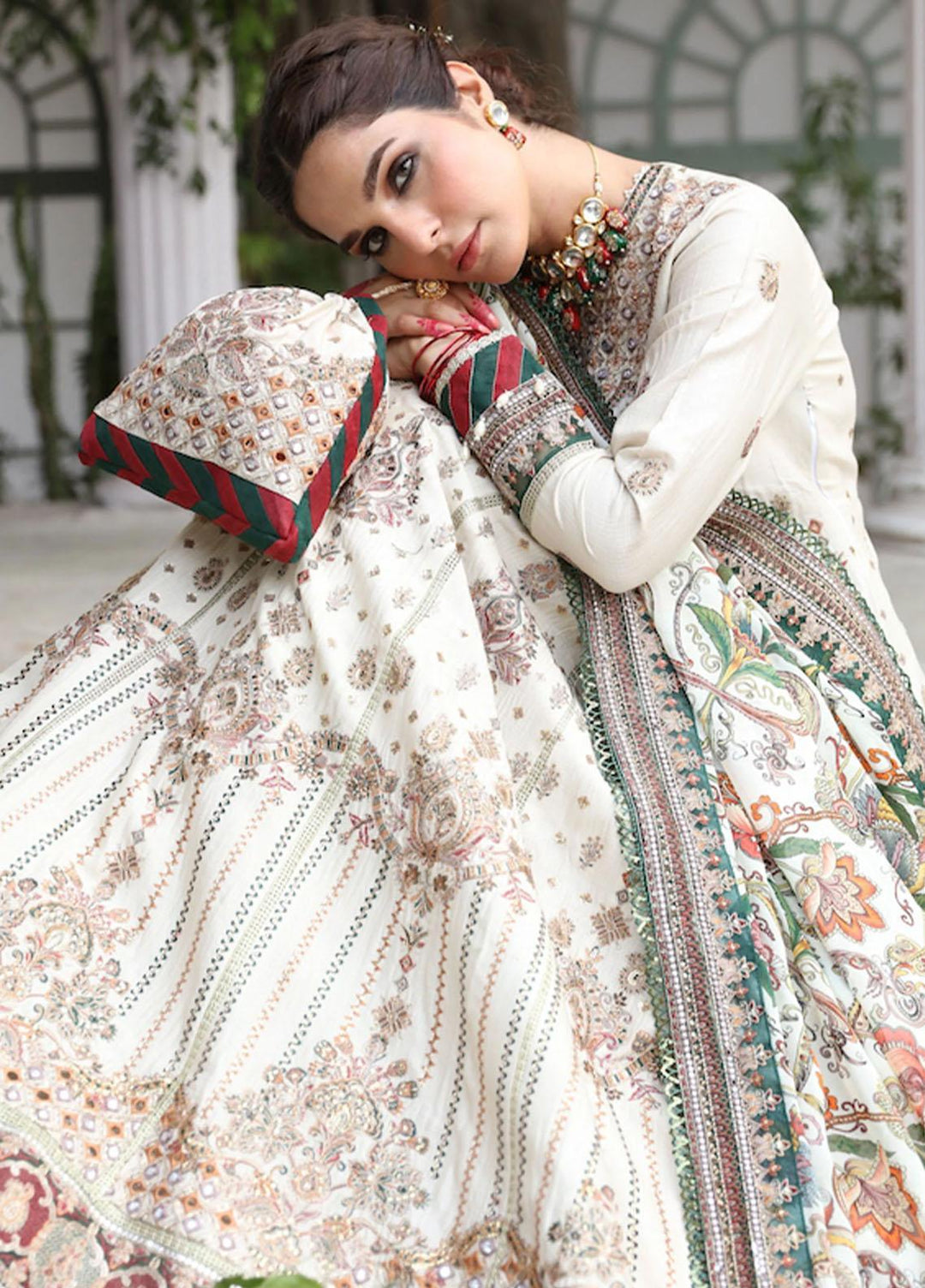 Palash By Eleshia Embroidered Lawn Suits Unstitched 3 Piece ELS23Z SHAH BEGUM - Summer Collection
