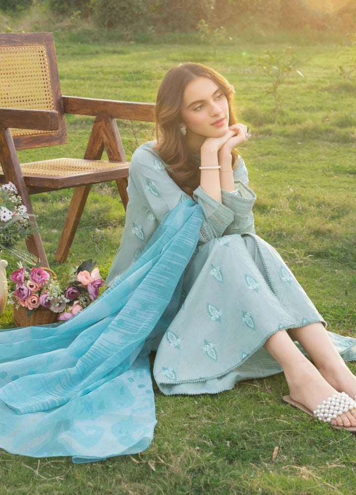 Panache Apparel Pret Embroidered Cotton Lawn 3 Piece Suit Mirage