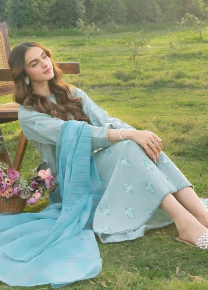 Panache Apparel Pret Embroidered Cotton Lawn 3 Piece Suit Mirage