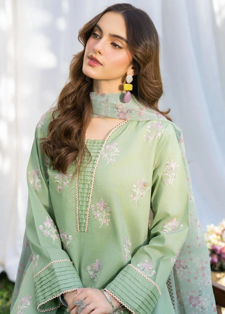 Panache Apparel Pret Embroidered Cotton Lawn 3 Piece Suit Ornate