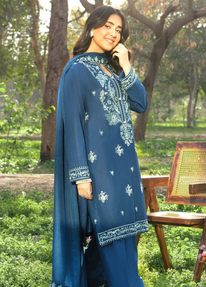 Panache Apparel Pret Embroidered Cotton Lawn 3 Piece Suit Serenade